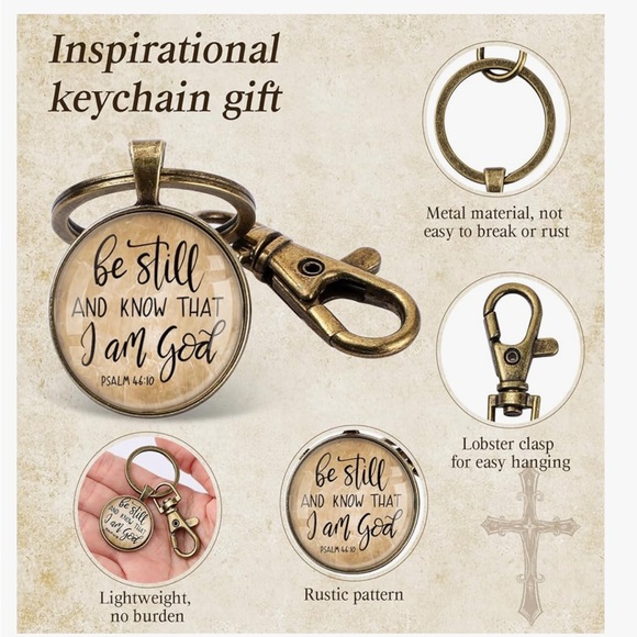 Inspirational Keychain (Choose 1) - Picture 3 of 6